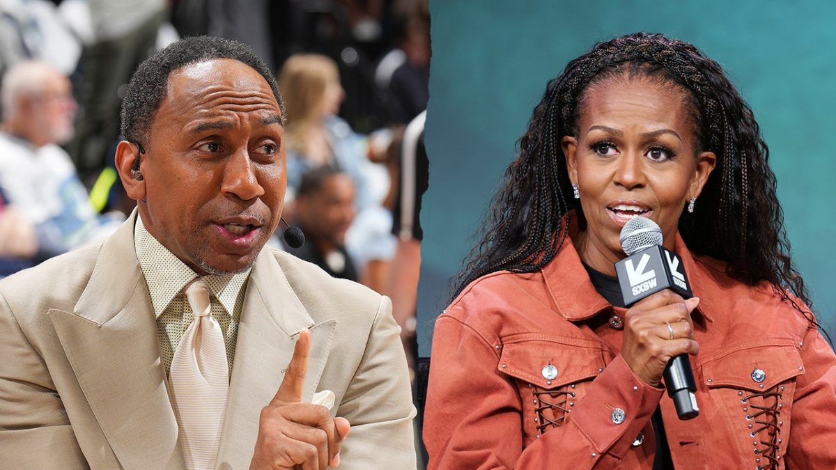 Stephen A. Smith responds to Michelle Obama, 'still upset' about her comments on voting for Trump