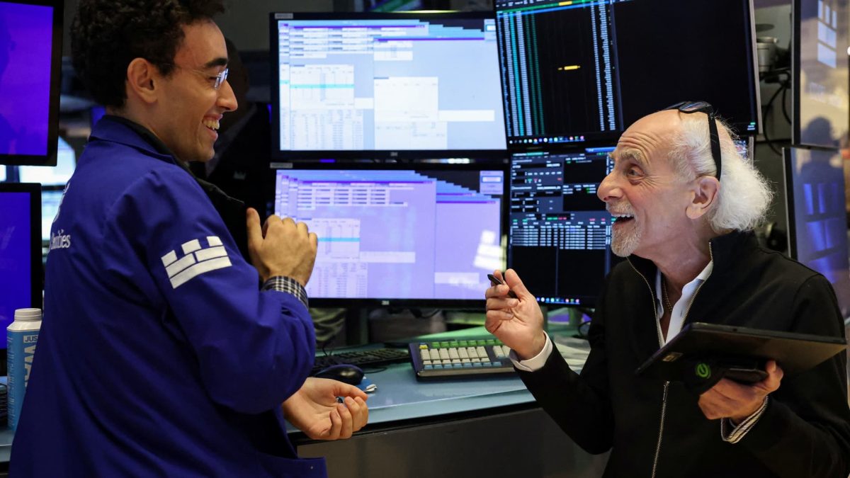 Stock futures decline following Dow's record finish, as traders anticipate Nvidia earnings this week: Live updates.