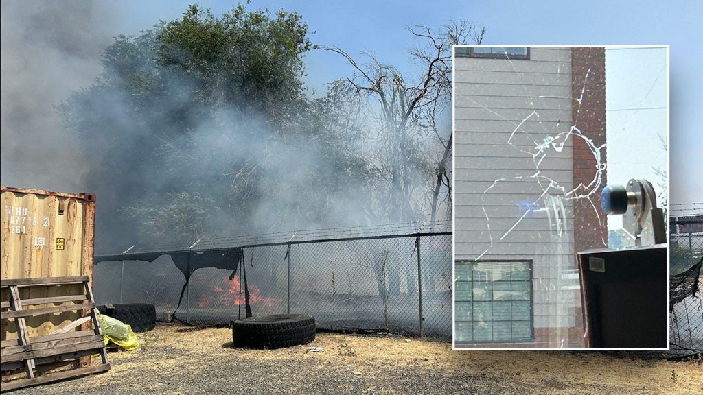 Stone hurled at ICE office in Washington while fire ignited, investigation into arson underway