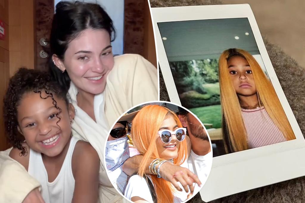 Stormi, Kylie Jenner's daughter, gives 'King Kylie' look a fresh take