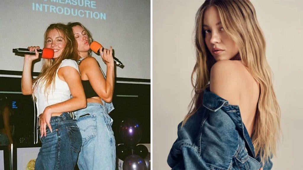 Sydney Sweeney showcases denim style following the contentious American Eagle advertisement.