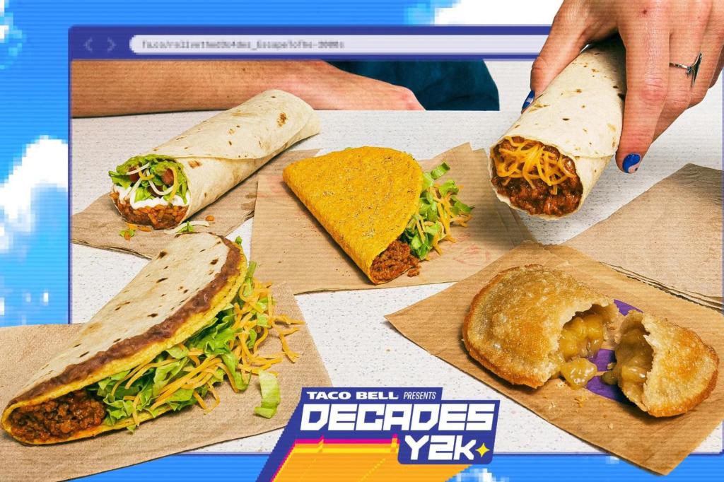 Taco Bell is reintroducing beloved items from the past with a Y2K menu that features chili cheese burritos.