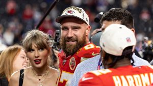 Taylor Swift and Travis Kelce's engagement news shatters Instagram ...