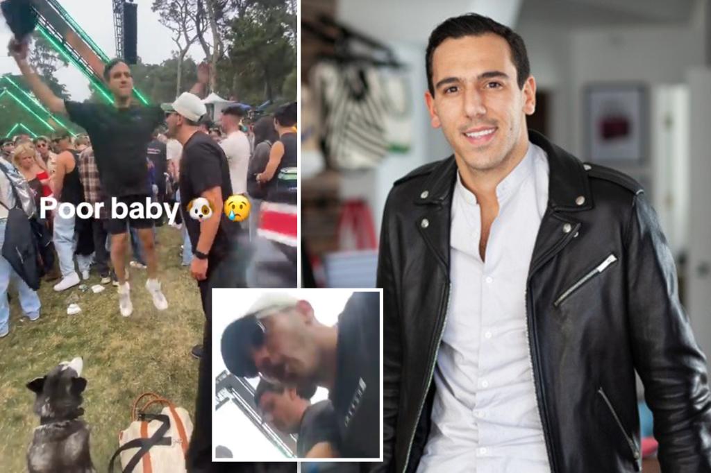 Tech CEO criticized for being a 'dog abuser' after friend brings husky to noisy festival