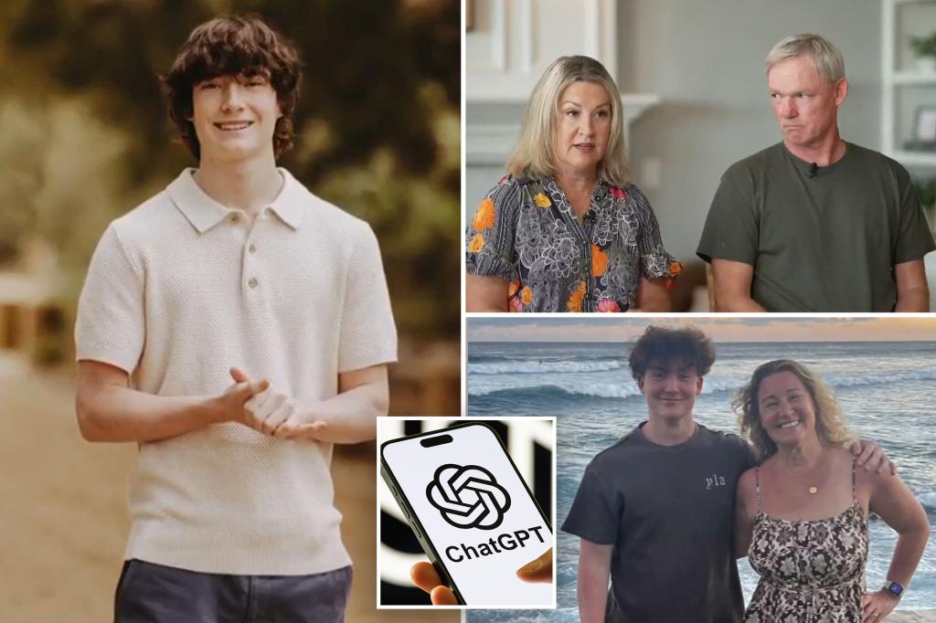 Teen received guidance from ChatGPT while planning suicide and was encouraged about a noose knot, lawsuit claims
