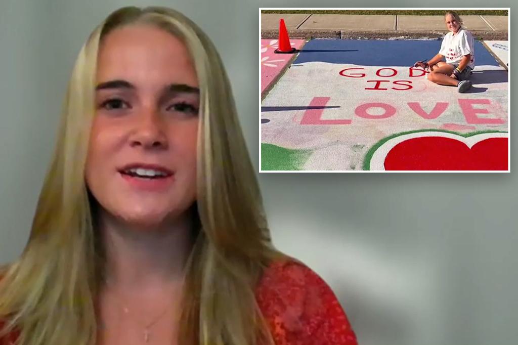 Teen shares experience of winning the right to display Bible verses in school parking space
