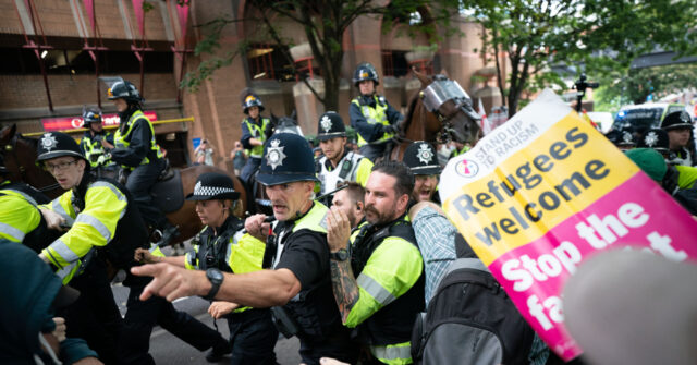 Tensions Escalate at Anti-Mass Migration Protests as Far-Left Groups Face Off with Police