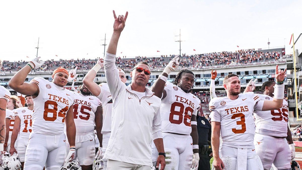 Texas begins the college football season ranked No. 1 in the AP Top 25