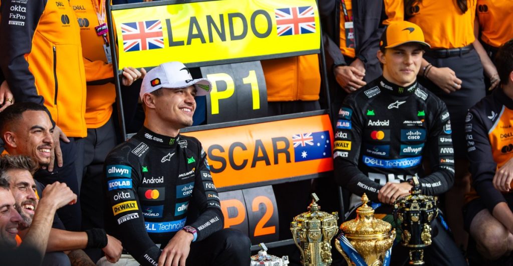 The 6 top winners of the 2025 F1 season so far