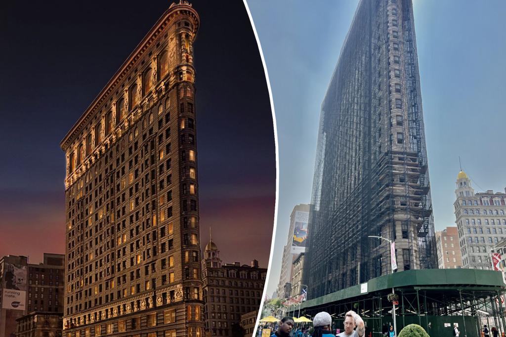The Flatiron Building in New York City will be illuminated for the first time in its 123-year existence.