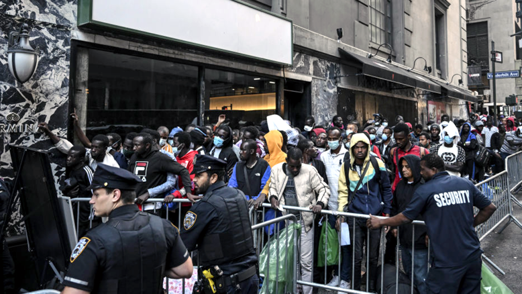 The Row hotel stops providing shelter for migrants as the situation in NYC improves.