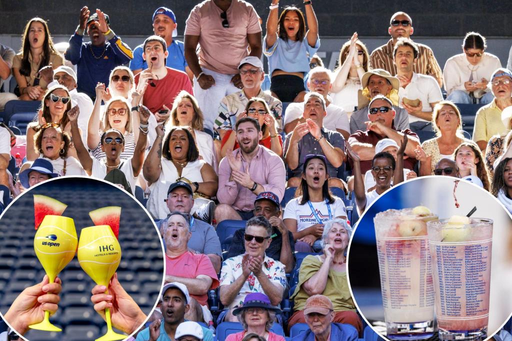 The US Open has turned into a lively celebration — and this year will be even more focused on drinks.