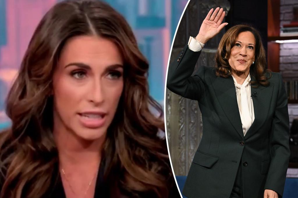 'The View' characterizes the Harris interview as a reflection of all the issues facing the Democrats.