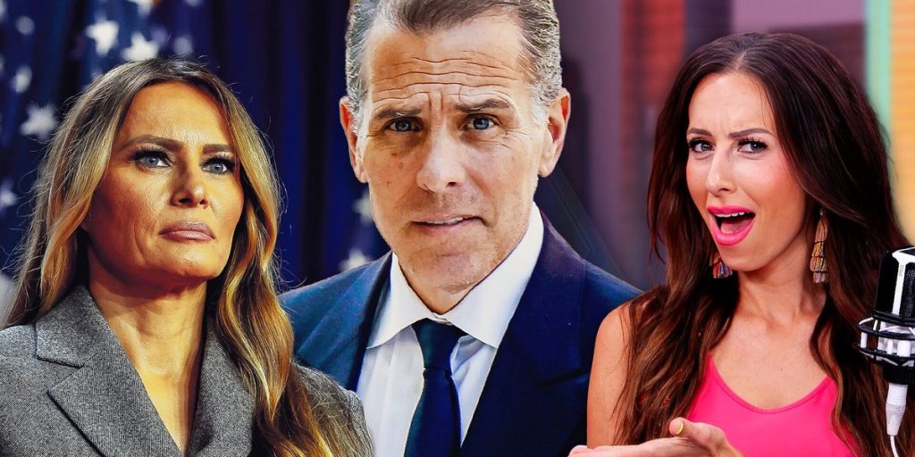 The conflict between Hunter and Melania exposes the character of the Biden family