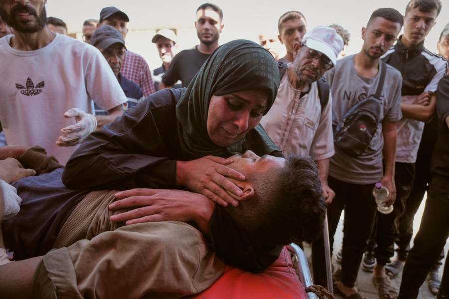 There isn't a specific number of deaths that defines genocide in Gaza.