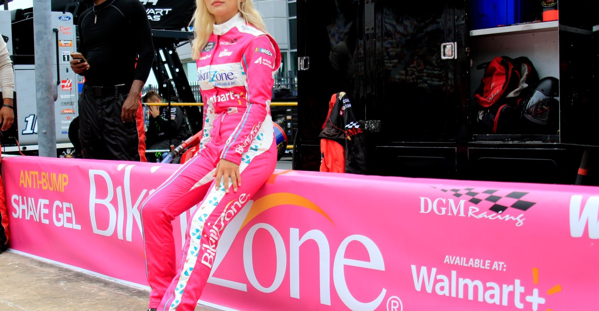 This NASCAR mother has the chance to make history at the Xfinity race in Daytona.