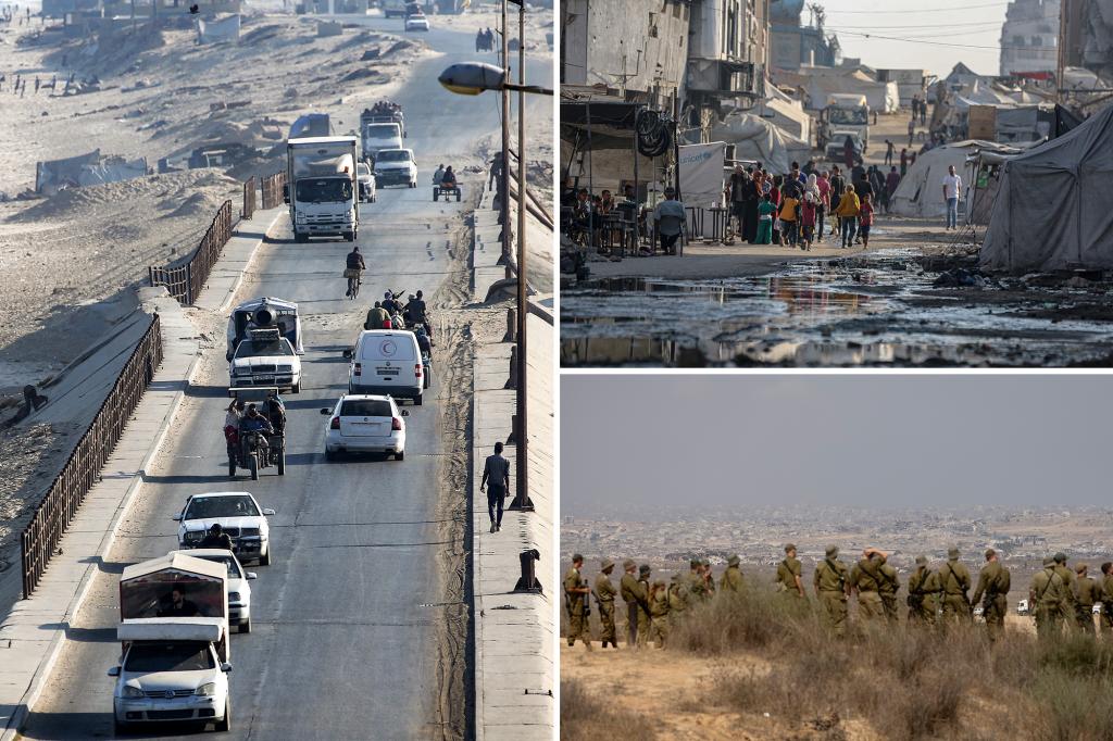 Thousands of Palestinians escape due to worries about Gaza City takeover, as Israel allegedly reduces humanitarian aid.