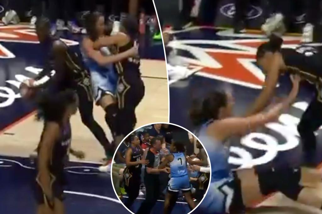 Three WNBA players kicked out following intense Sun-Sky altercation