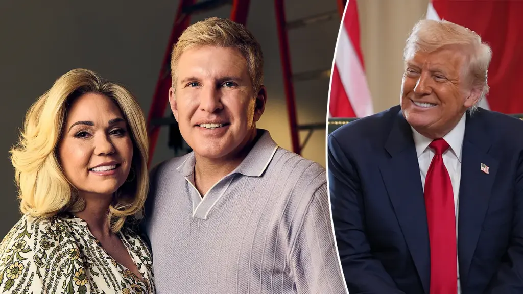 Todd Chrisley had a FaceTime conversation with Trump following his prison release.