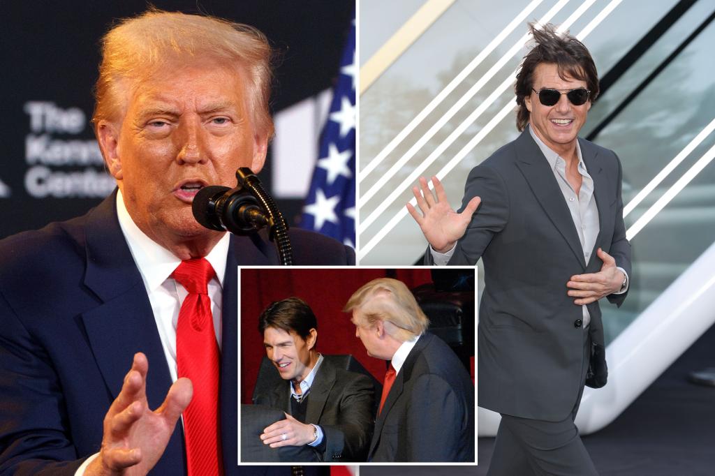 Tom Cruise turned down the invitation to receive a Kennedy Center honor from Trump because of scheduling issues.