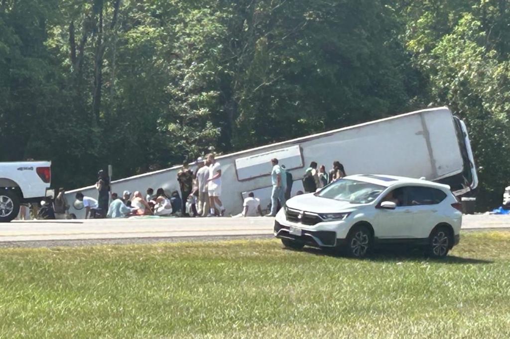 Tour bus accident results in multiple fatalities and injuries on the New York Thruway