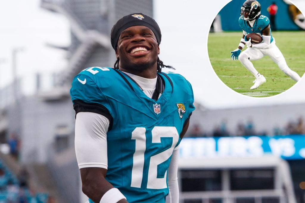 Travis Hunter of the Jaguars is managing an injury as the season approaches