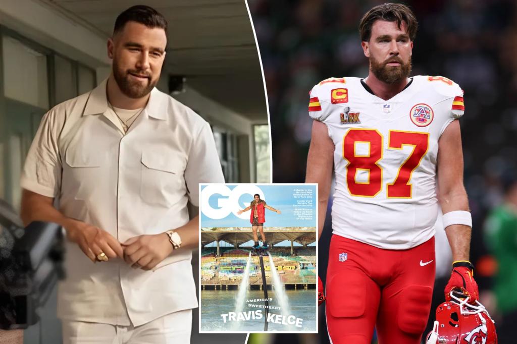 Travis Kelce claims his NFL career declined while he focused on acting.