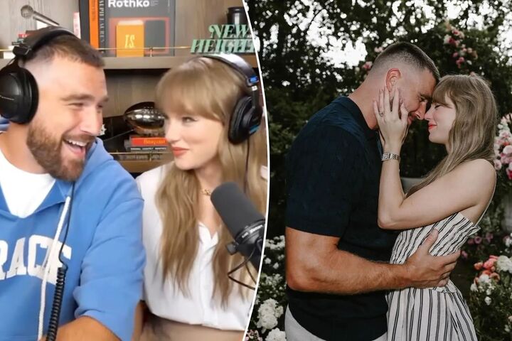 Travis Kelce is discussing a TV series with the producers of 'Curb.'