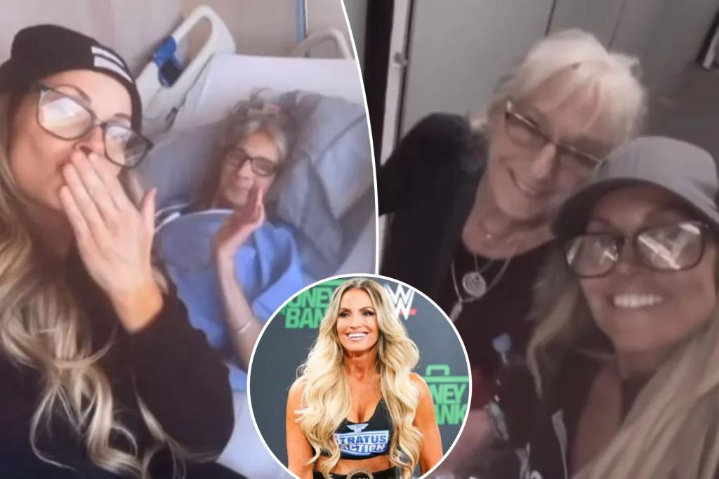 Trish Stratus shares the sad news of her mother's passing following a fight against cancer.