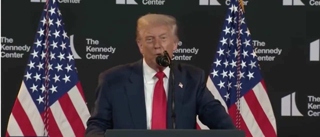 Trump Claims He Was Nearly Fully 'Involved' in Selecting Kennedy Center Nominees