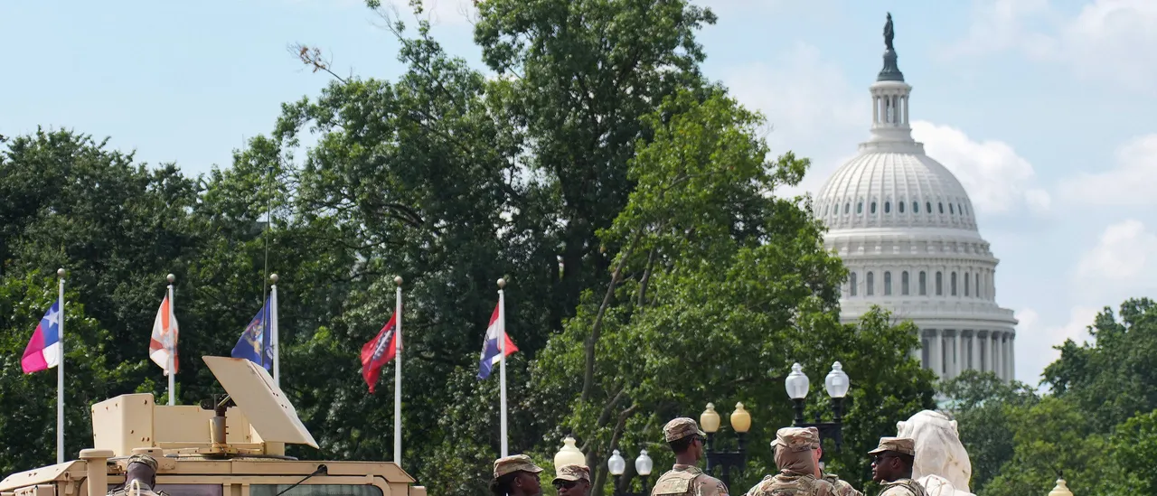 Trump Declares He Will Personally Patrol Washington, D.C.