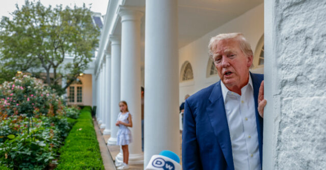 Trump Posts Video of Workers Hurting Limestone in the Rose Garden