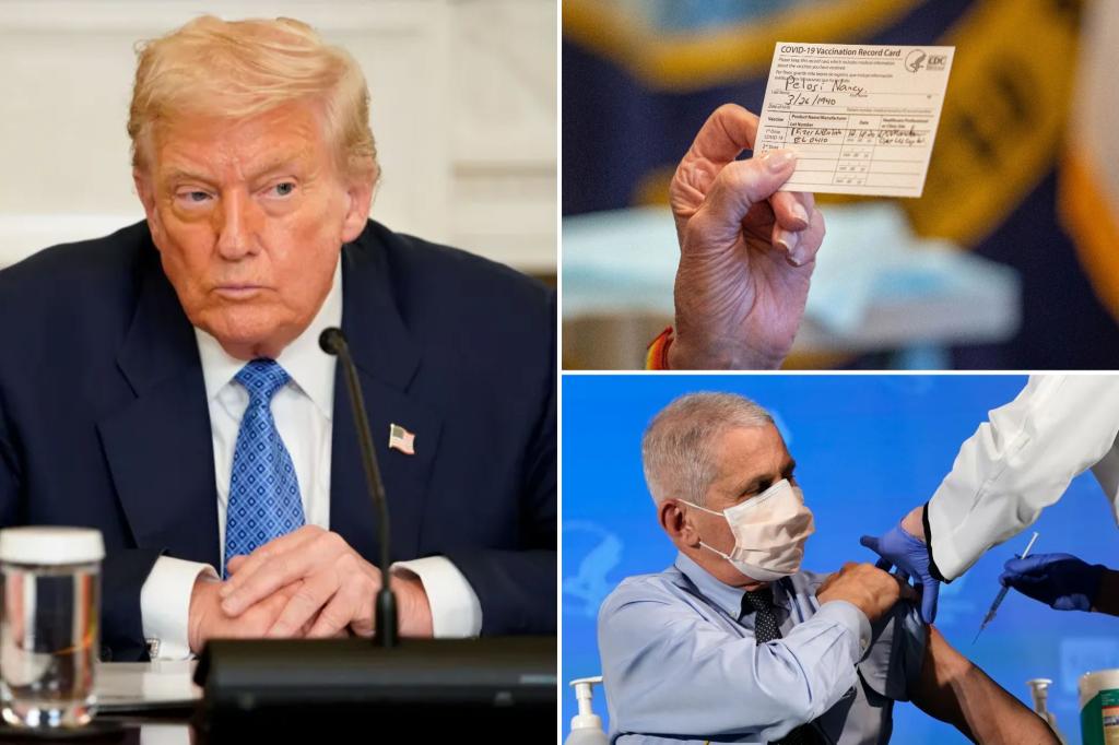 Trump administration orders federal agencies to remove employee COVID vaccination records