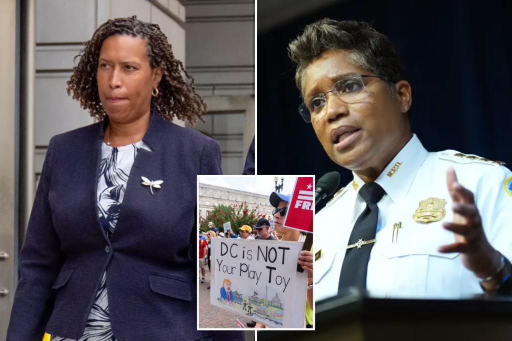 Trump administration retreats on request to replace DC police chief but instructs officers to adhere to federal immigration regulations