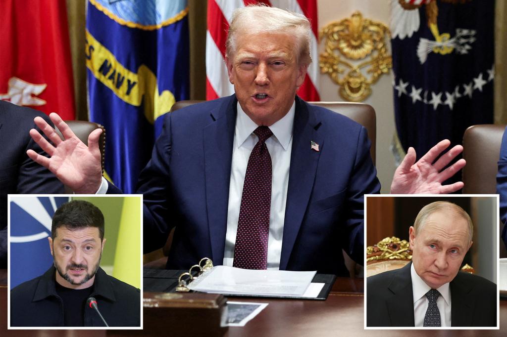 Trump claims Russia's decision not to meet Ukraine's Zelensky 'doesn't matter': 'It's all nonsense'