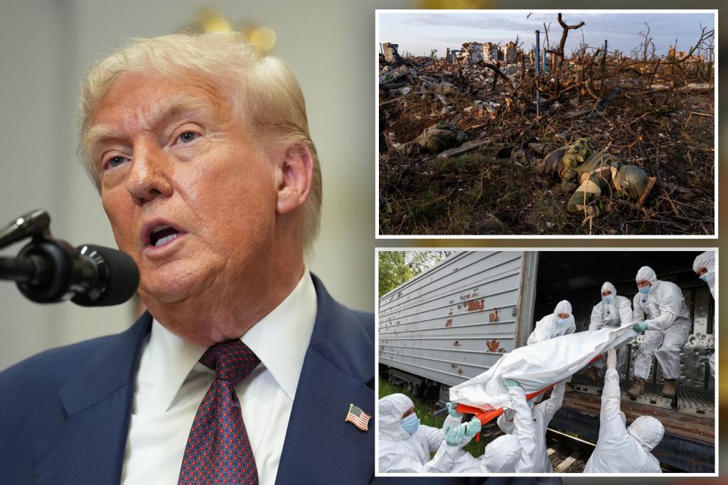 Trump claims that nearly 20,000 Russian soldiers were killed in July during the conflict with Ukraine.