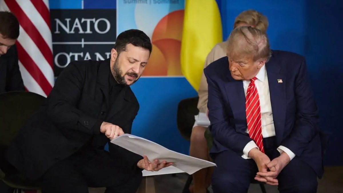 Trump comments that Zelenskyy could quickly bring the war with Russia to a close.