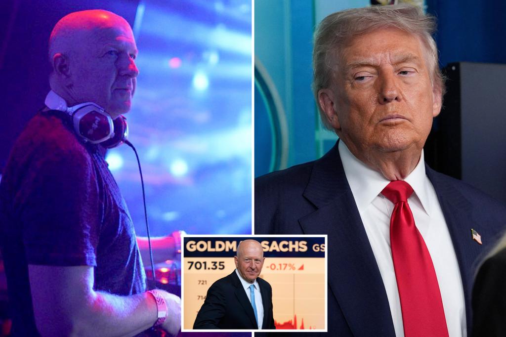 Trump criticizes Goldman Sachs CEO David Solomon for warning about bank tariffs