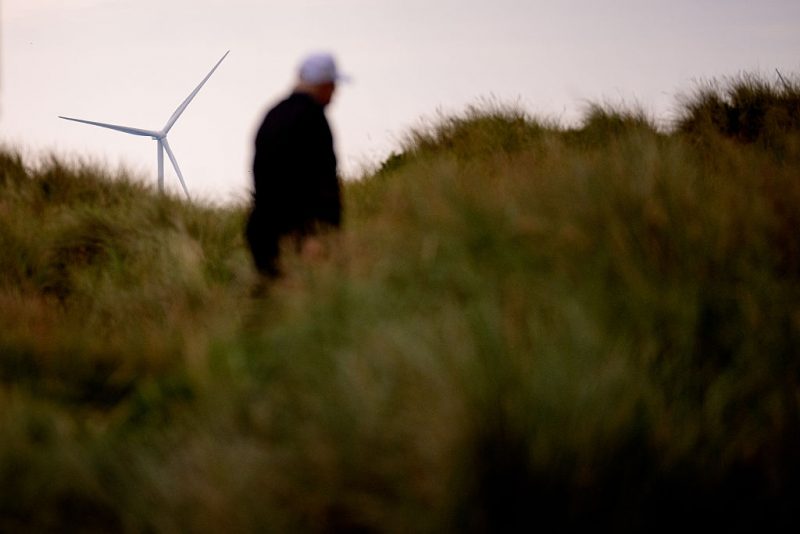 Trump escalates his longstanding criticisms of wind energy, describing it as ‘THE SCAM OF THE CENTURY.’