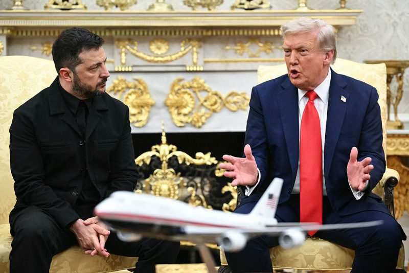 Trump has a meeting with Zelensky in the Oval Office before the gathering of EU leaders.