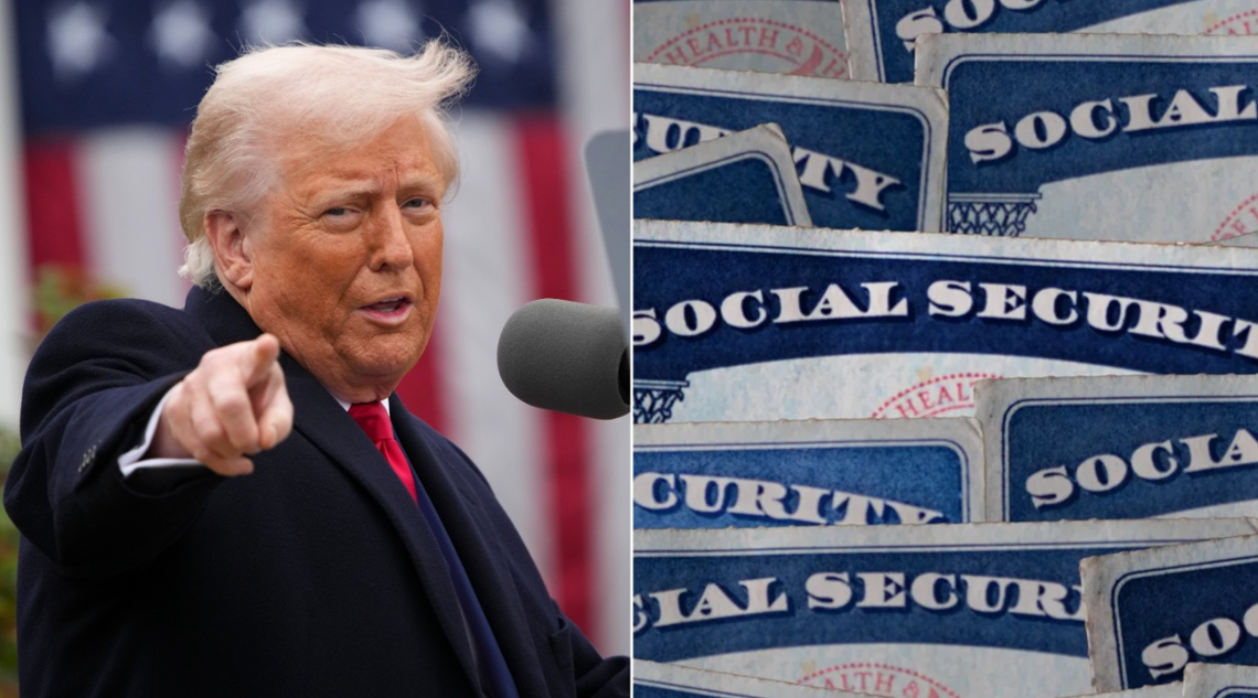 Trump highlights tax benefits for most seniors on the anniversary of social security.