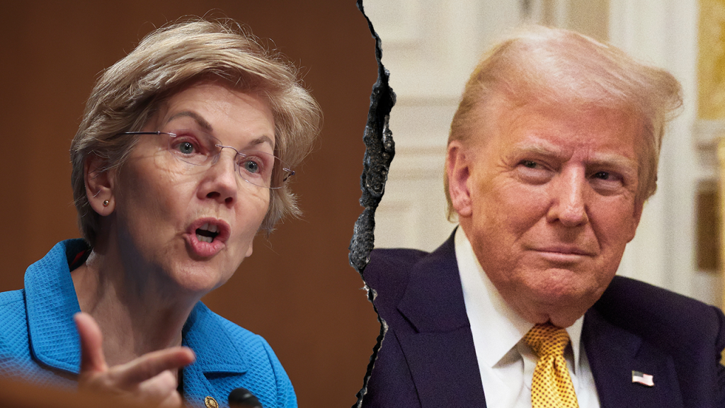 Trump labels Sen. Warren a 'nutjob' and suggests she should undergo a drug test.