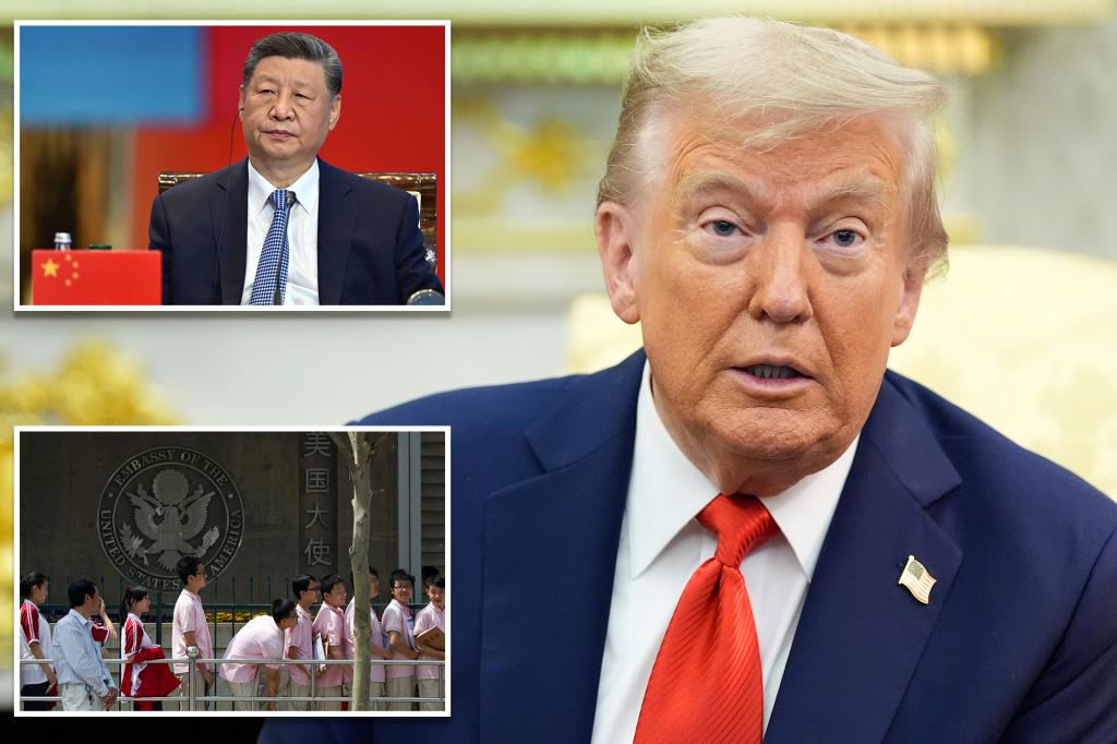 Trump permits 600,000 Chinese students to study in the US as trade discussions with China continue