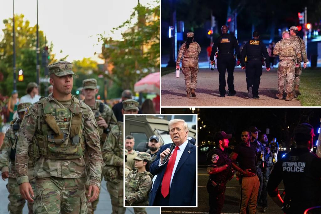 Trump plans to deploy the National Guard in 19 states to address crime and illegal immigration.