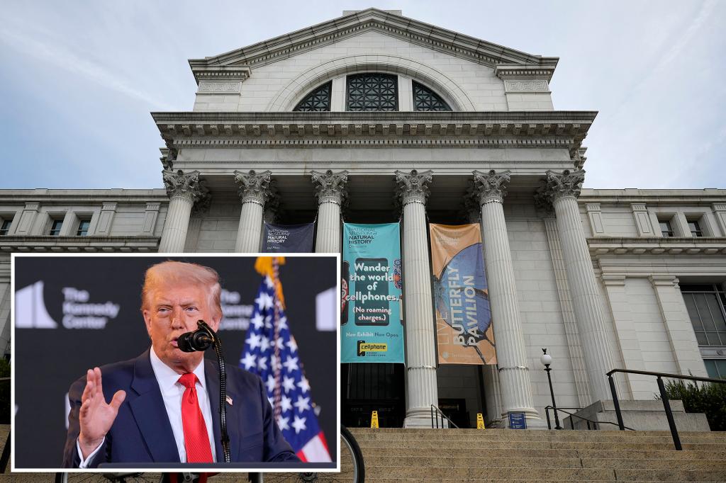 Trump requests evaluation of Smithsonian museums