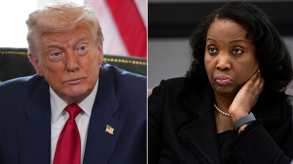 Trump requests the court to reject Fed governor Lisa Cook's request for a restraining order.