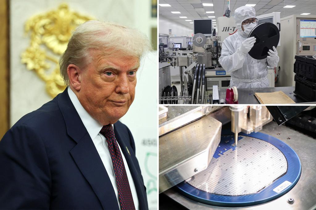 Trump reveals full tariff on semiconductors produced abroad, risking impact on local companies
