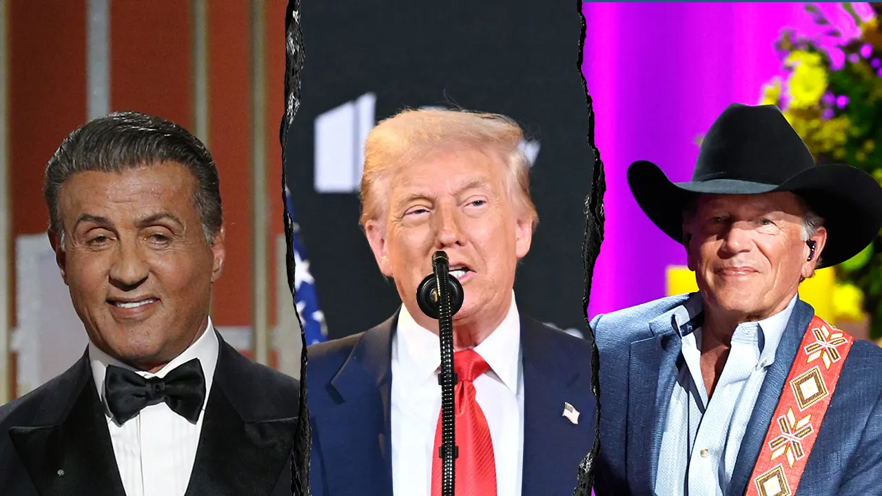 Trump reveals the lineup for the Kennedy Center Honors featuring Stallone, KISS, and others.