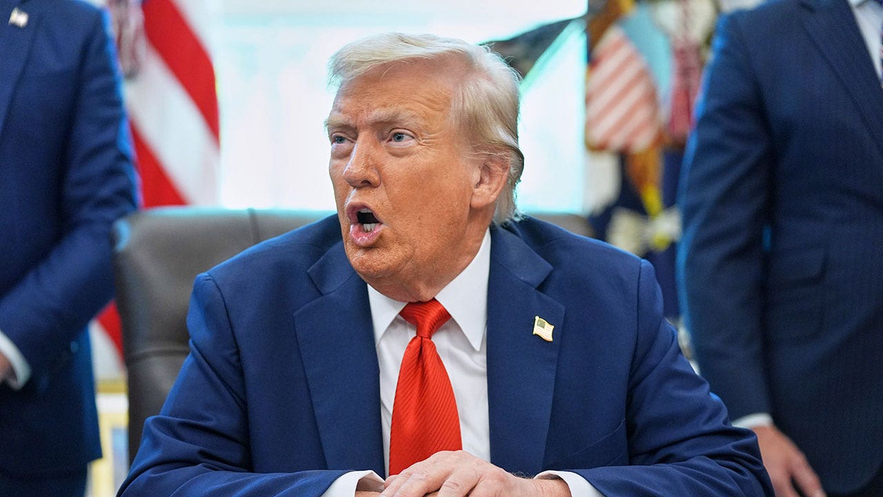 Trump ridicules Democrats regarding crime and transgender sports during cabinet gathering