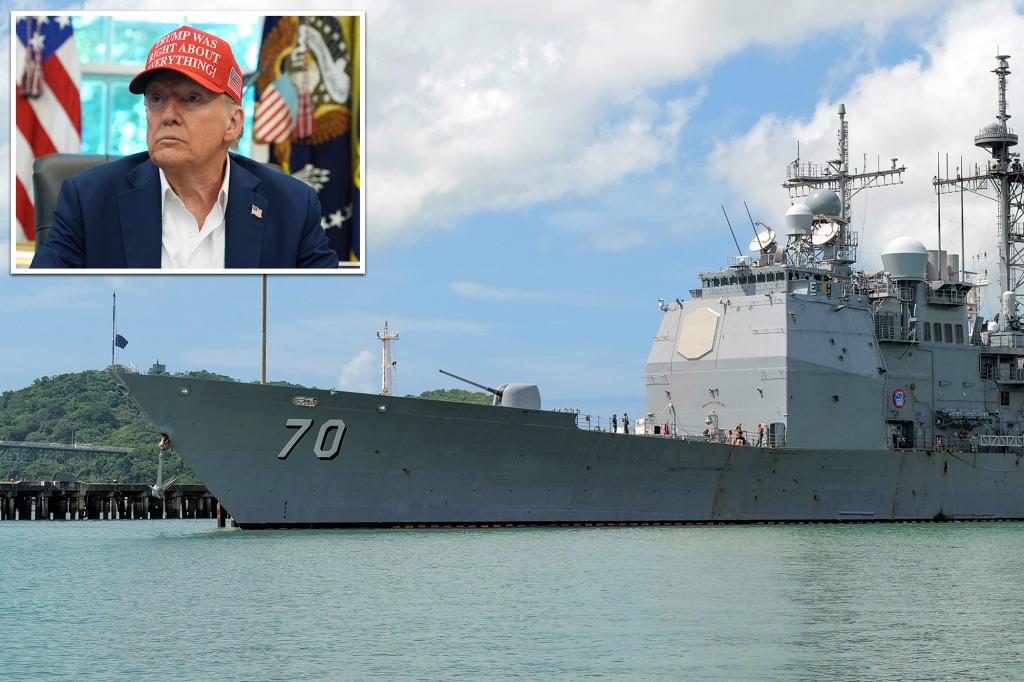 Trump sends warships to Venezuelan waters in response to local drug cartel threats